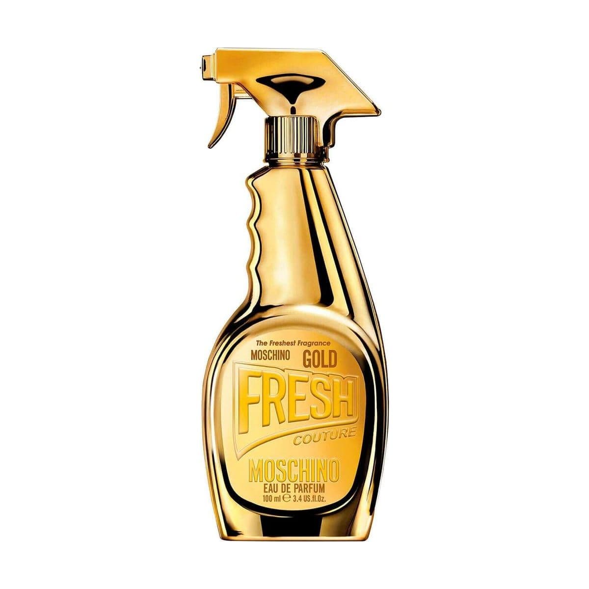 Embalagem de Perfume Moschino Fresh Couture Gold Fresh Feminino Eau de Parfum