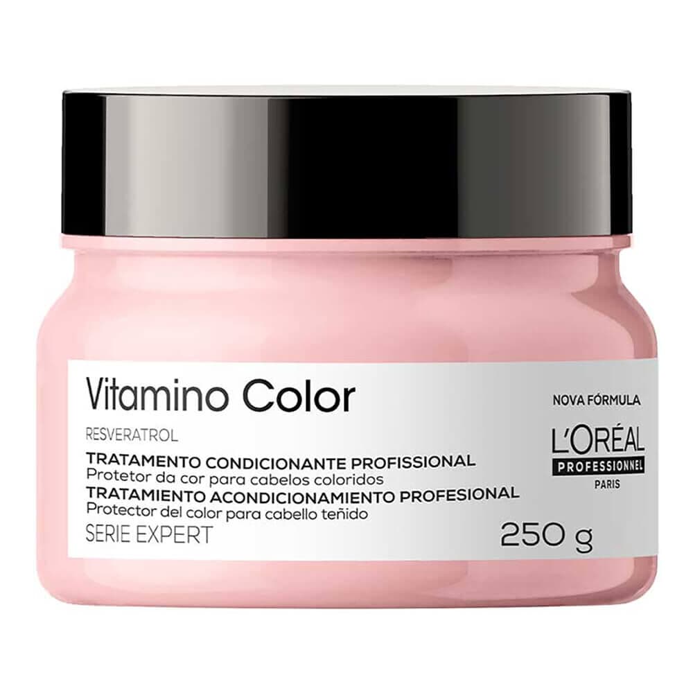 Embalagem de Máscara Capilar L’Oréal Professionnel Serie Expert Vitamino Color Resveratrol