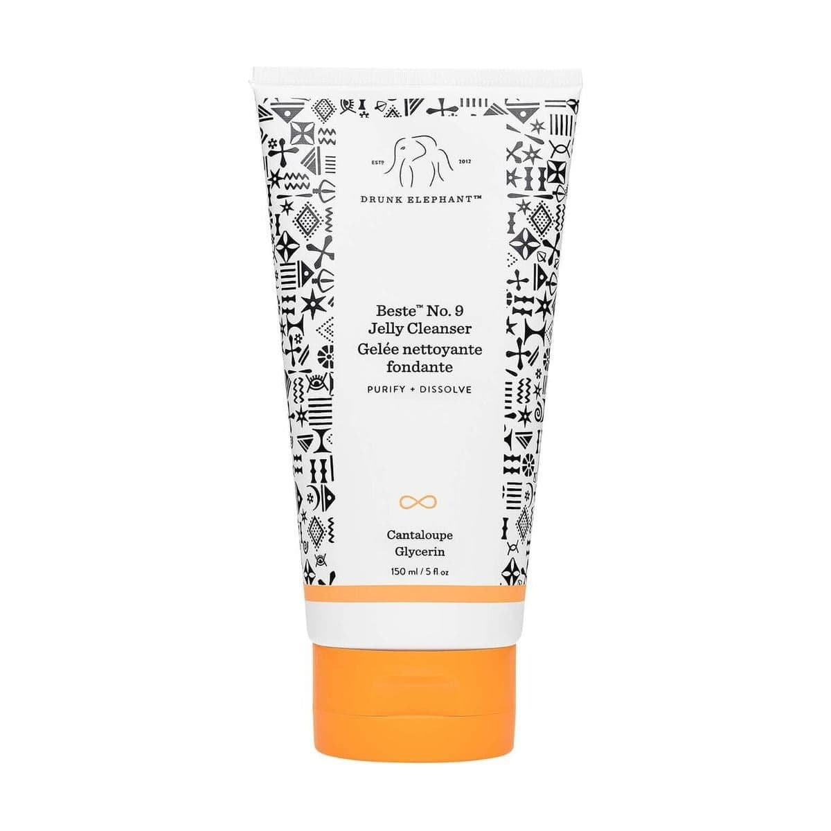 Embalagem de Gel de Limpeza e Demaquilante Drunk Elephant Beste No. 9 Jelly Cleanser