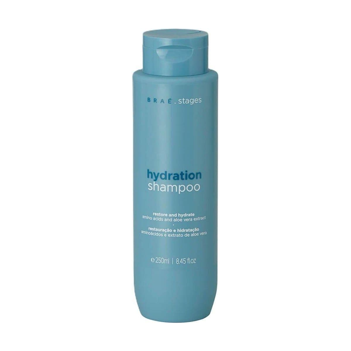 Embalagem de Shampoo Braé Stages Hydration