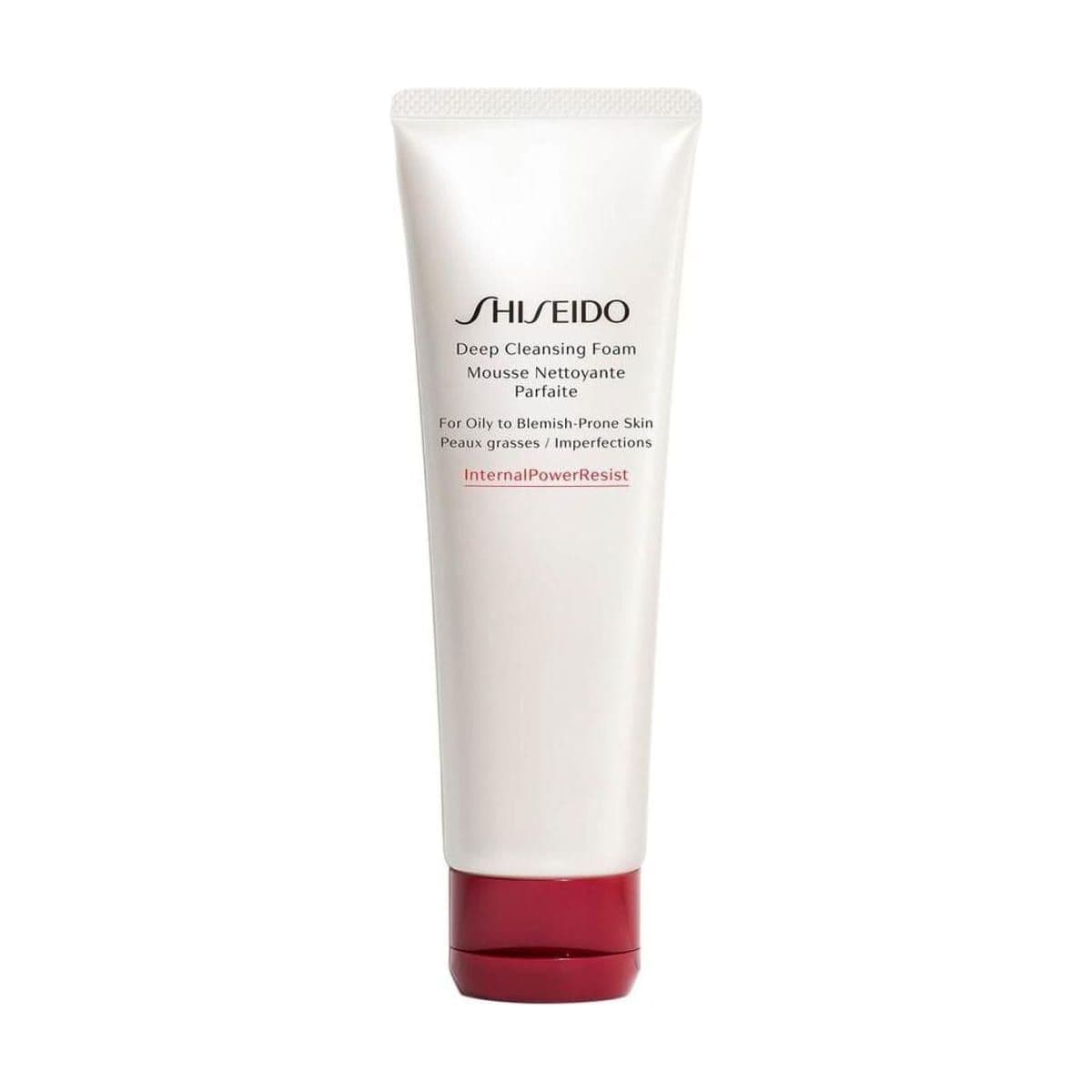 Embalagem de Espuma De Limpeza Shiseido Deep Cleansing Foam