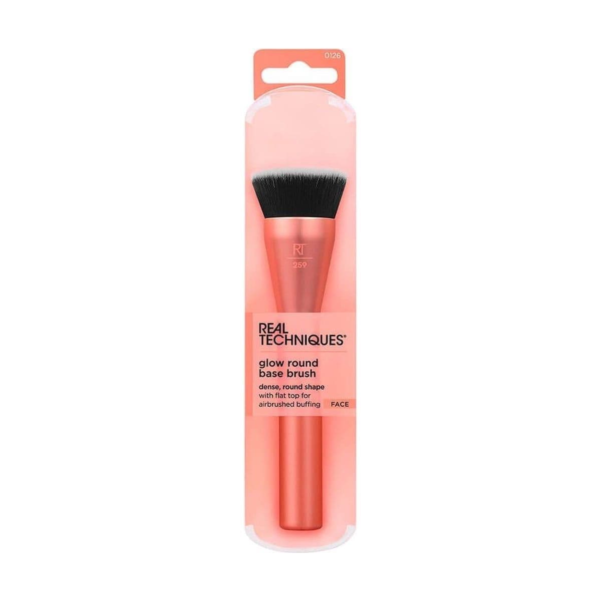 Embalagem de Pincel de Mistura Bubble Real Techniques
