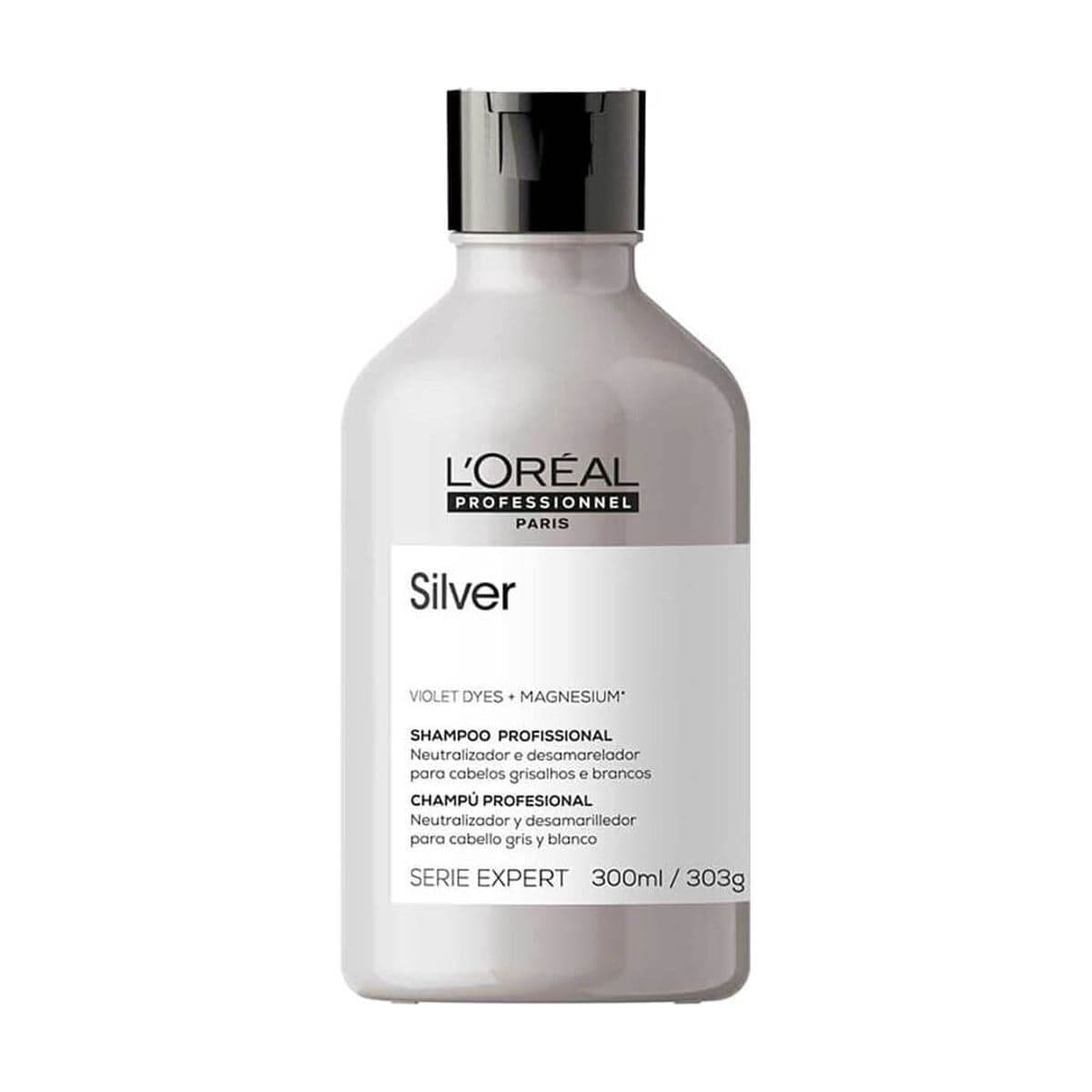 Embalagem de Shampoo L'Oréal Professionnel Serie Expert Silver