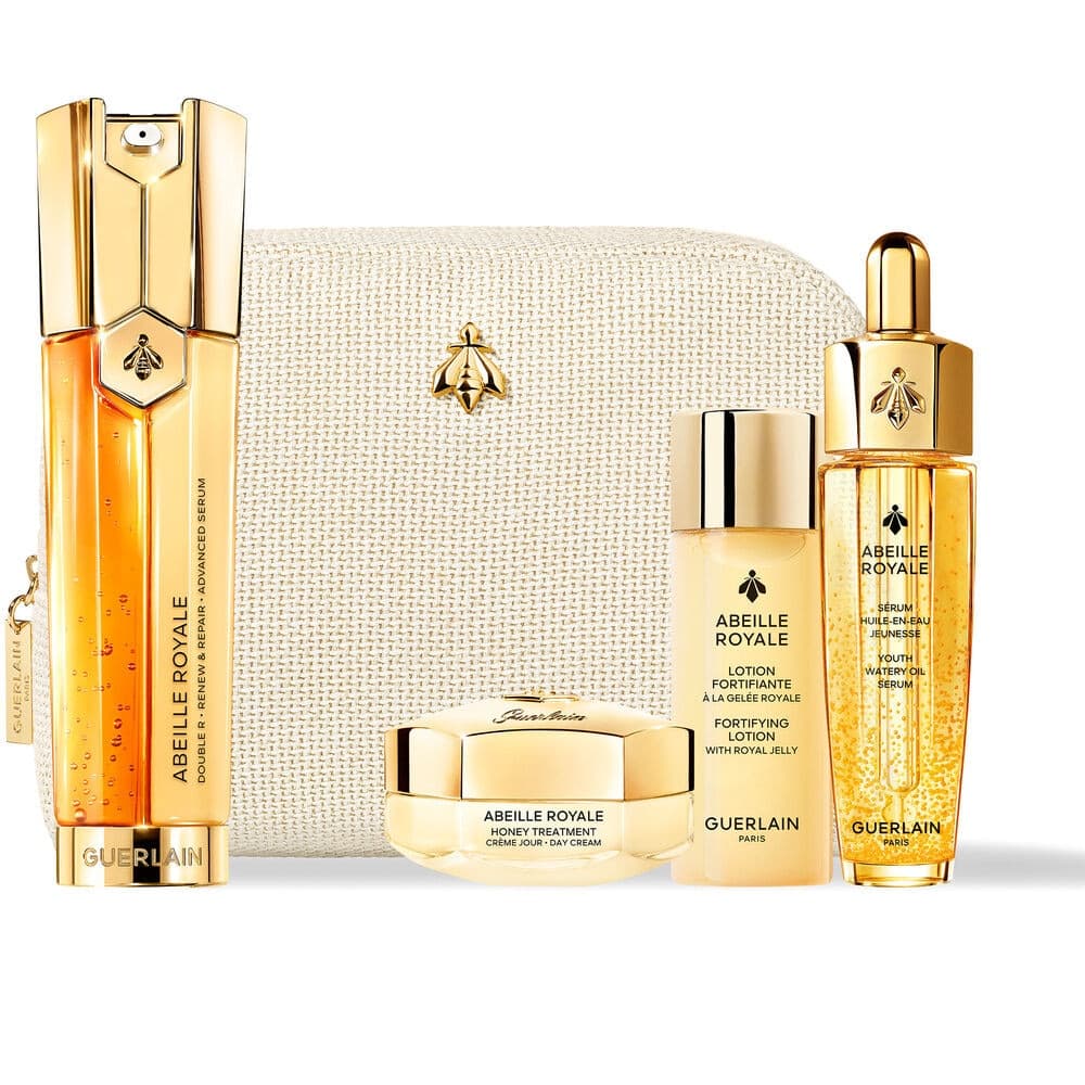 Embalagem de Kit Sérum Avançado Guerlain Abeille Royale Double R Renew & Repair