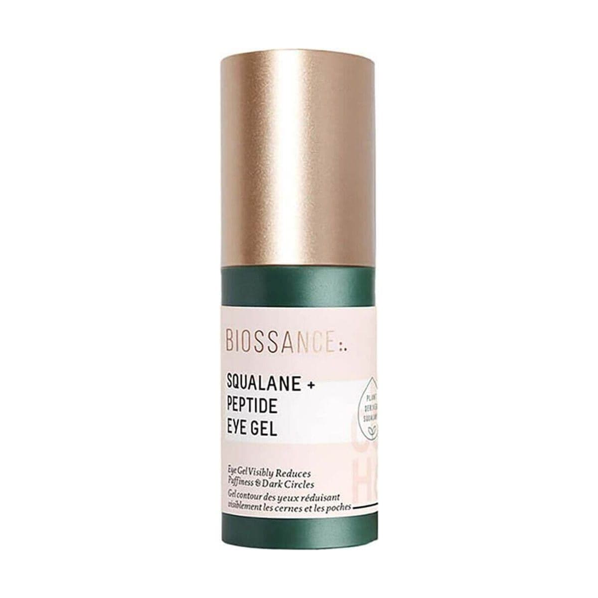 Embalagem de Gel Hidratante para Olhos com Esqualano Biossance