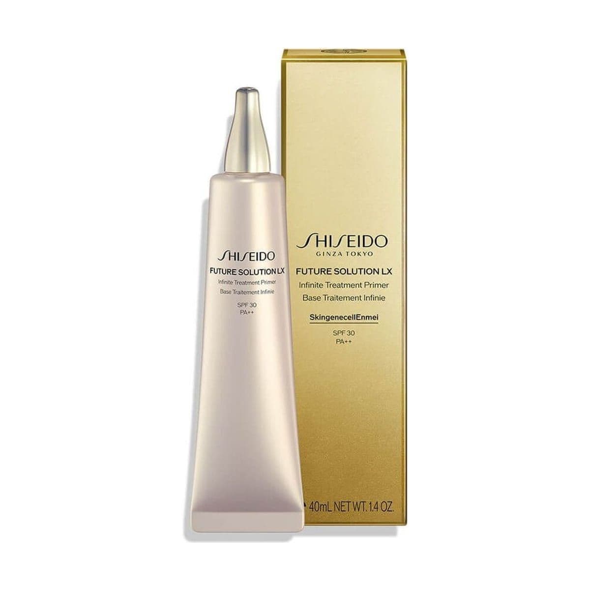 Embalagem de Primer Shiseido Future Solution LX Infinite Primer SPF 30