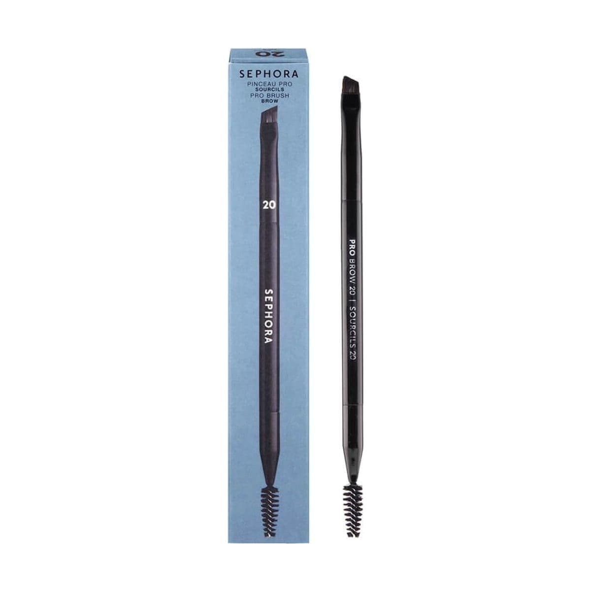 Embalagem de Pincel de Sobrancelha Sephora Collection Pro Brush 2.0 Brow 20