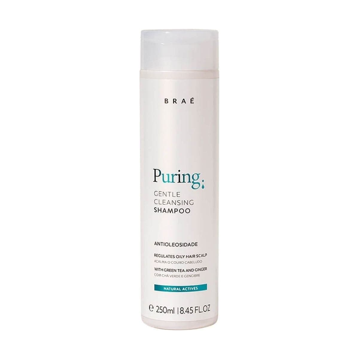Embalagem de Shampoo Anti-Oleosidade Braé Puring
