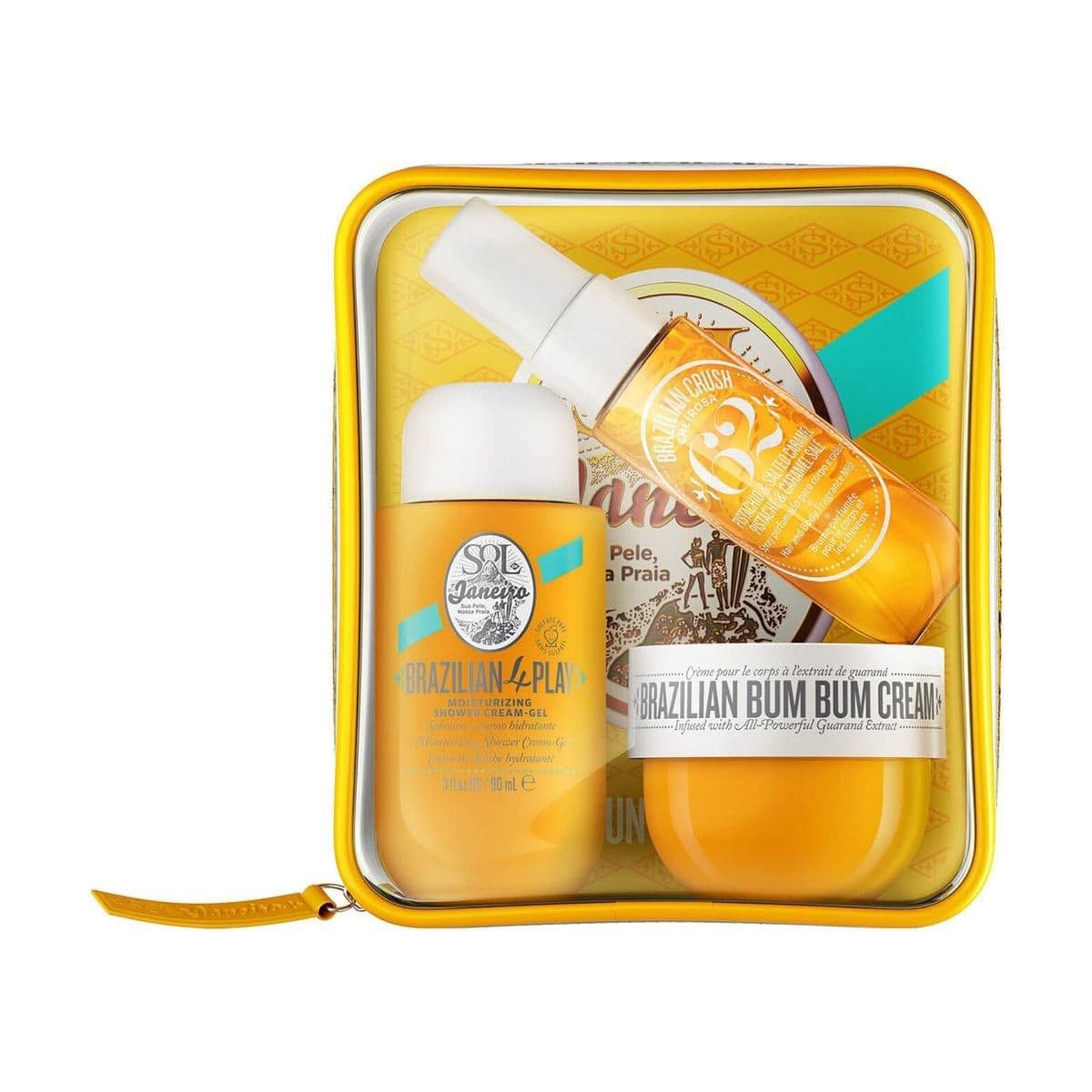 Embalagem de Kit Sol de Janeiro Bum Bum Jet Set