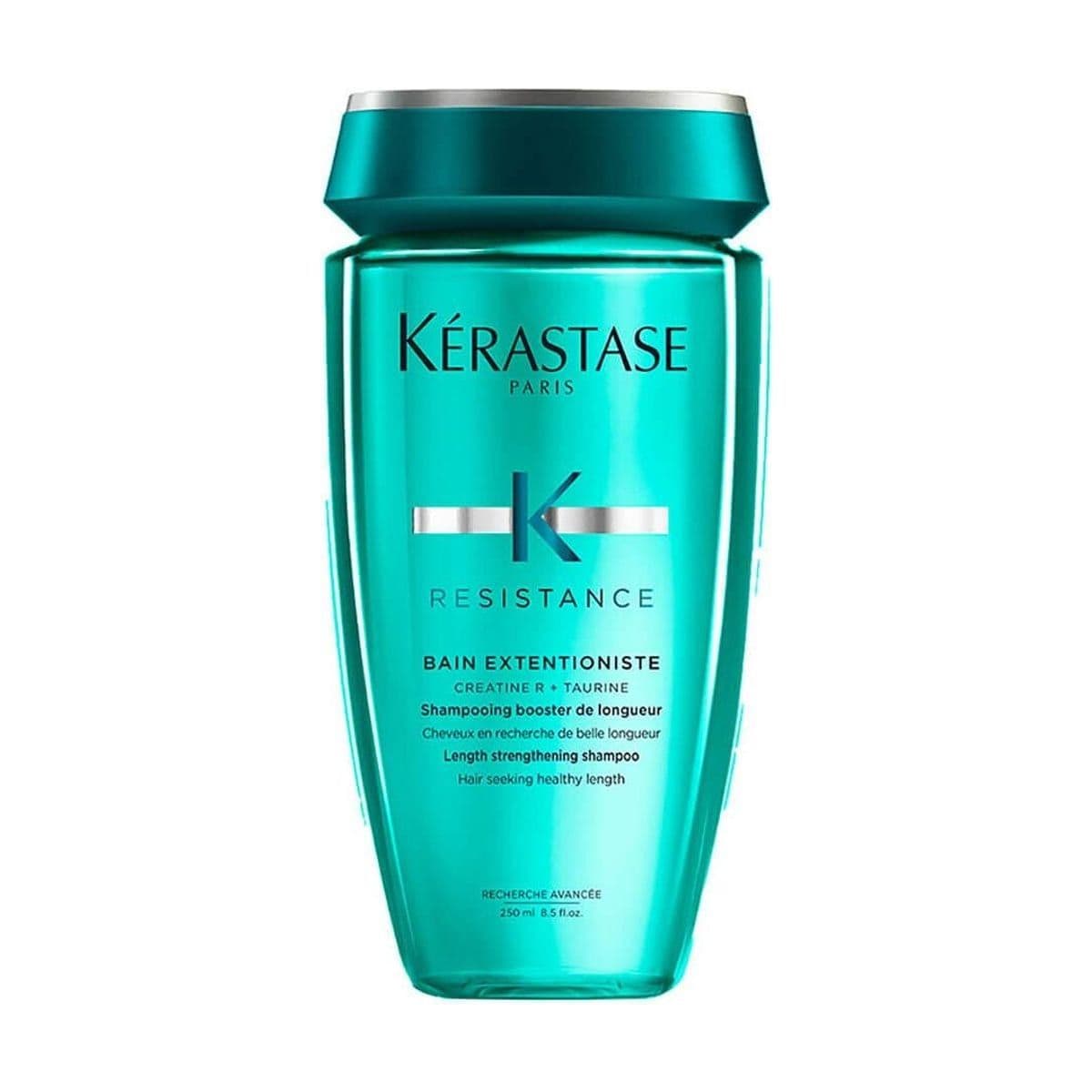 Embalagem de Shampoo Kérastase Résistance Bain Extentioniste