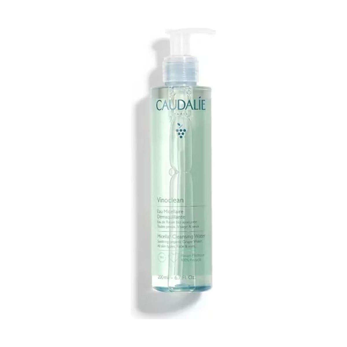 Embalagem de Água Micelar de Limpeza Caudalie Vinoclean