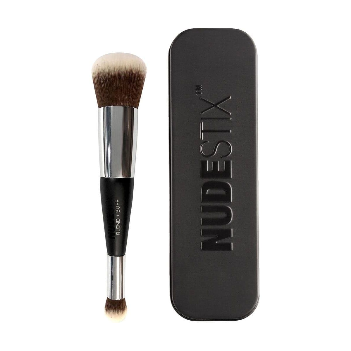 Embalagem de Pincel Nudestix Blend and Buff Brush