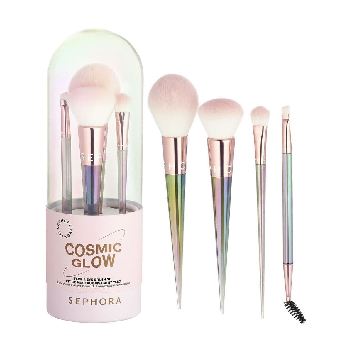 Embalagem de Kit de Pincéis Sephora Collection Cosmic Glow