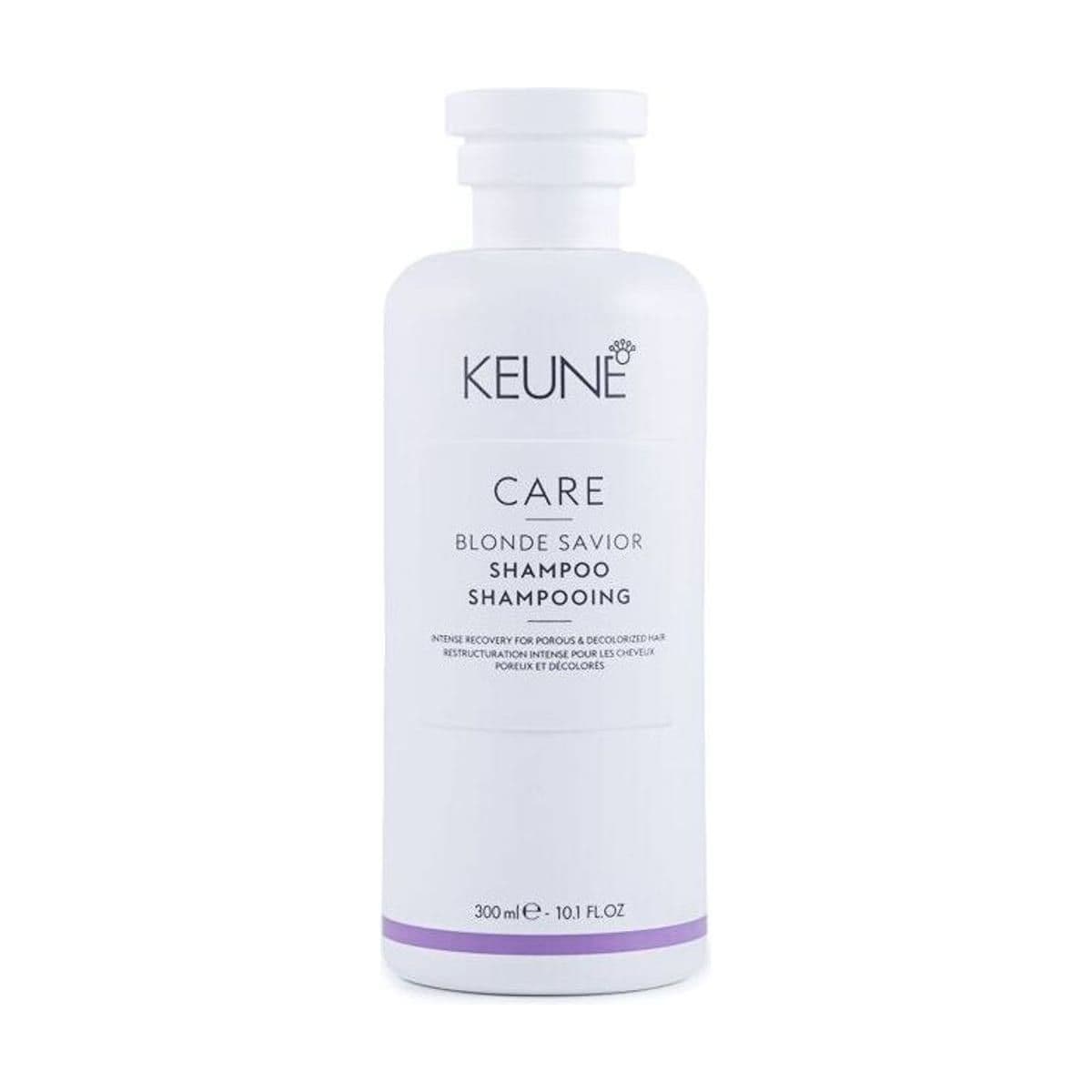 Embalagem de Shampoo Keune Care Blonde Savior