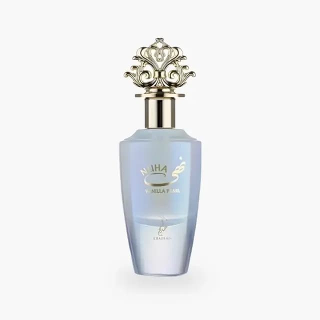 Embalagem de Khadlaj Nuha Vanilla Pearl Eau de Parfum - Perfume Feminino