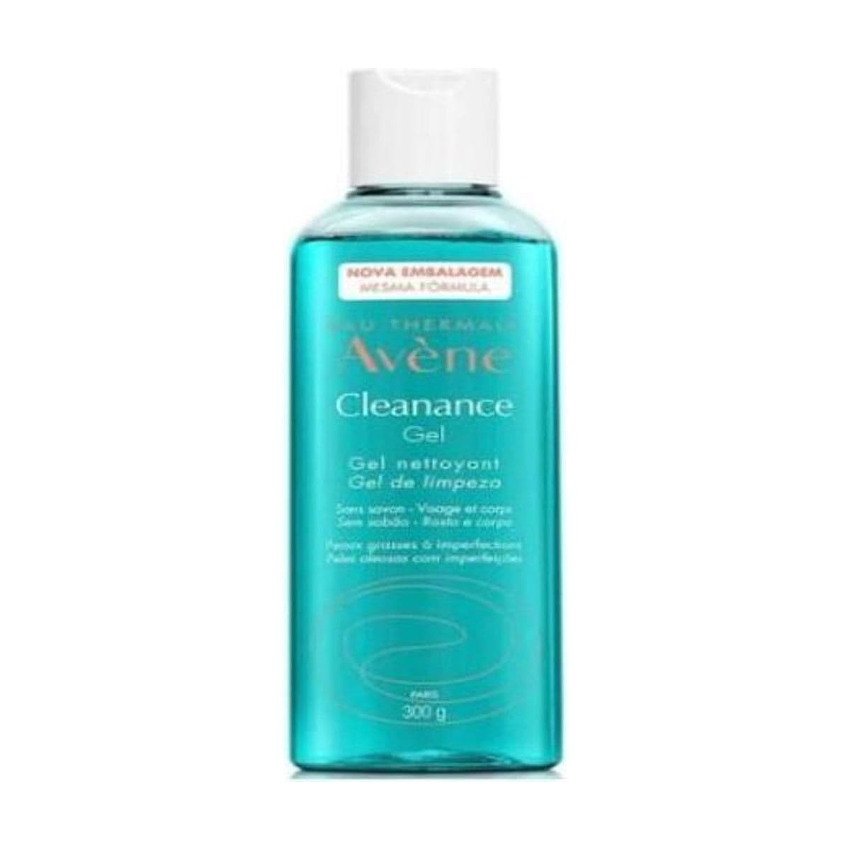 Embalagem de Gel de Limpeza Facial Avène - Cleanance - 300ml