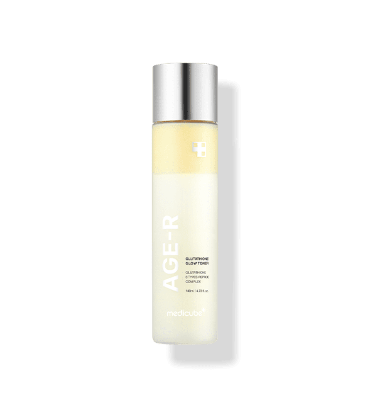 Embalagem de Medicube AGE-R Glutathione Glow Toner 140ml