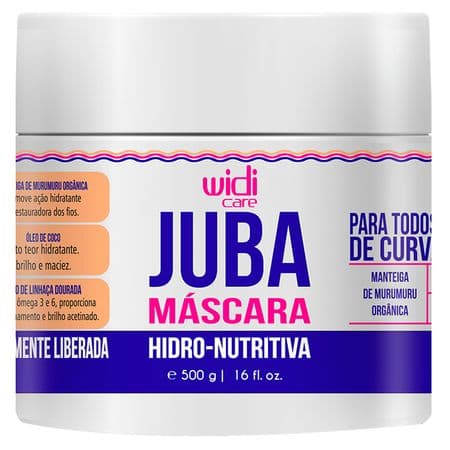 Embalagem de Widi Care Juba - Máscara Hidro-Nutriva