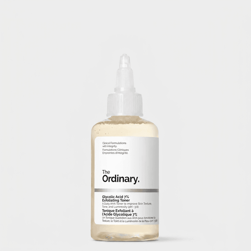Embalagem de Tônico Esfoliante Ácido Glicólico 7% The Ordinary
