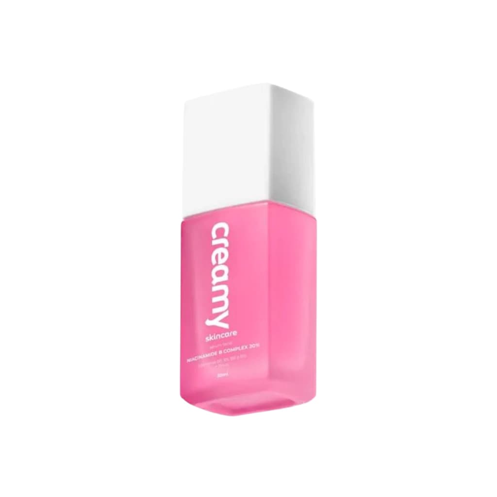 Embalagem de Sérum Facial Niacinamide B Complex 20% Creamy Skincare 30ml