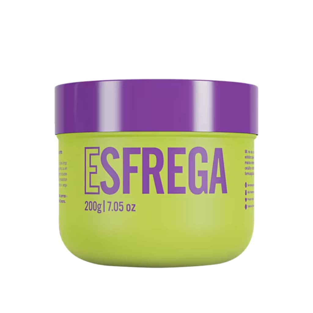 Embalagem de Esfrega Esfoliante Corporal Beleza Brasileira 200G