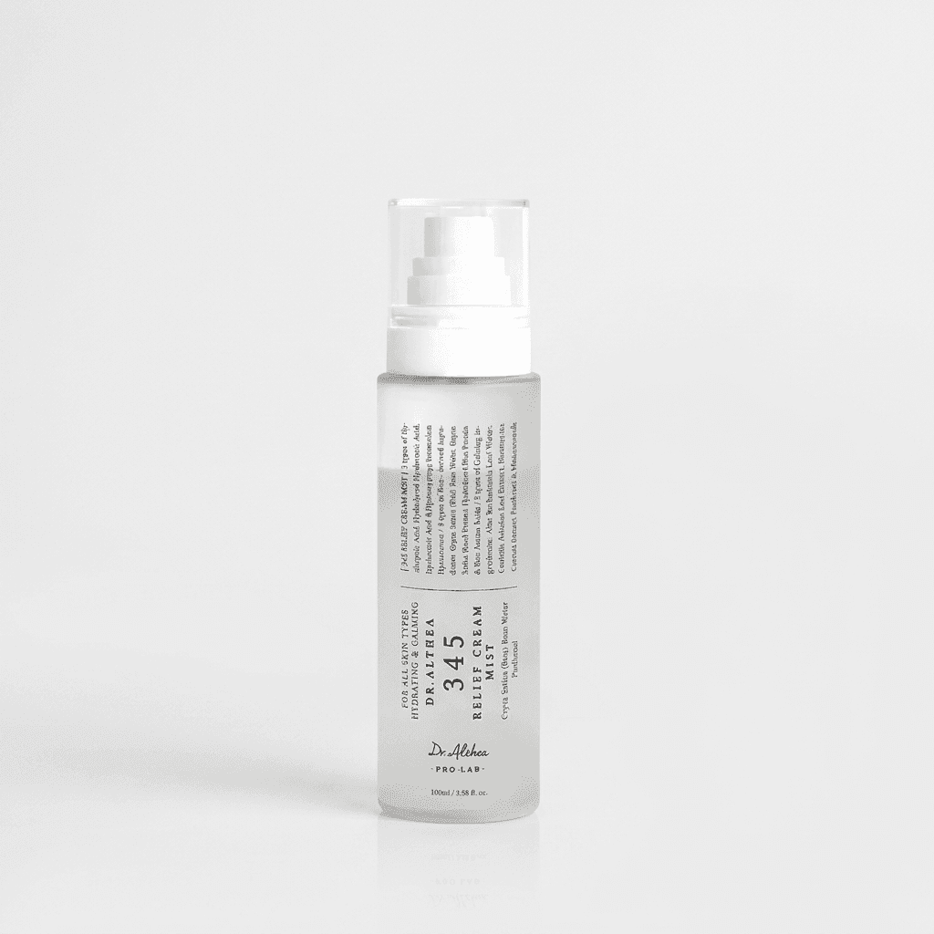 Embalagem de Dr. Althea 345 Relief Cream Mist – Bruma Hidratante Facial
