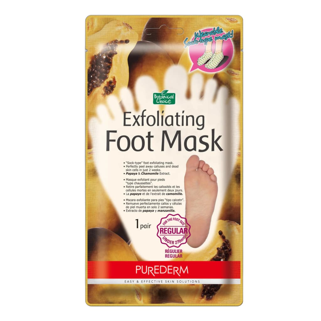 Embalagem de Purederm Máscara Esfoliante para os Pés