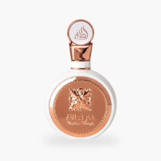 Embalagem de Lattafa Fakhar Rose Eau de Parfum - Perfume Feminino