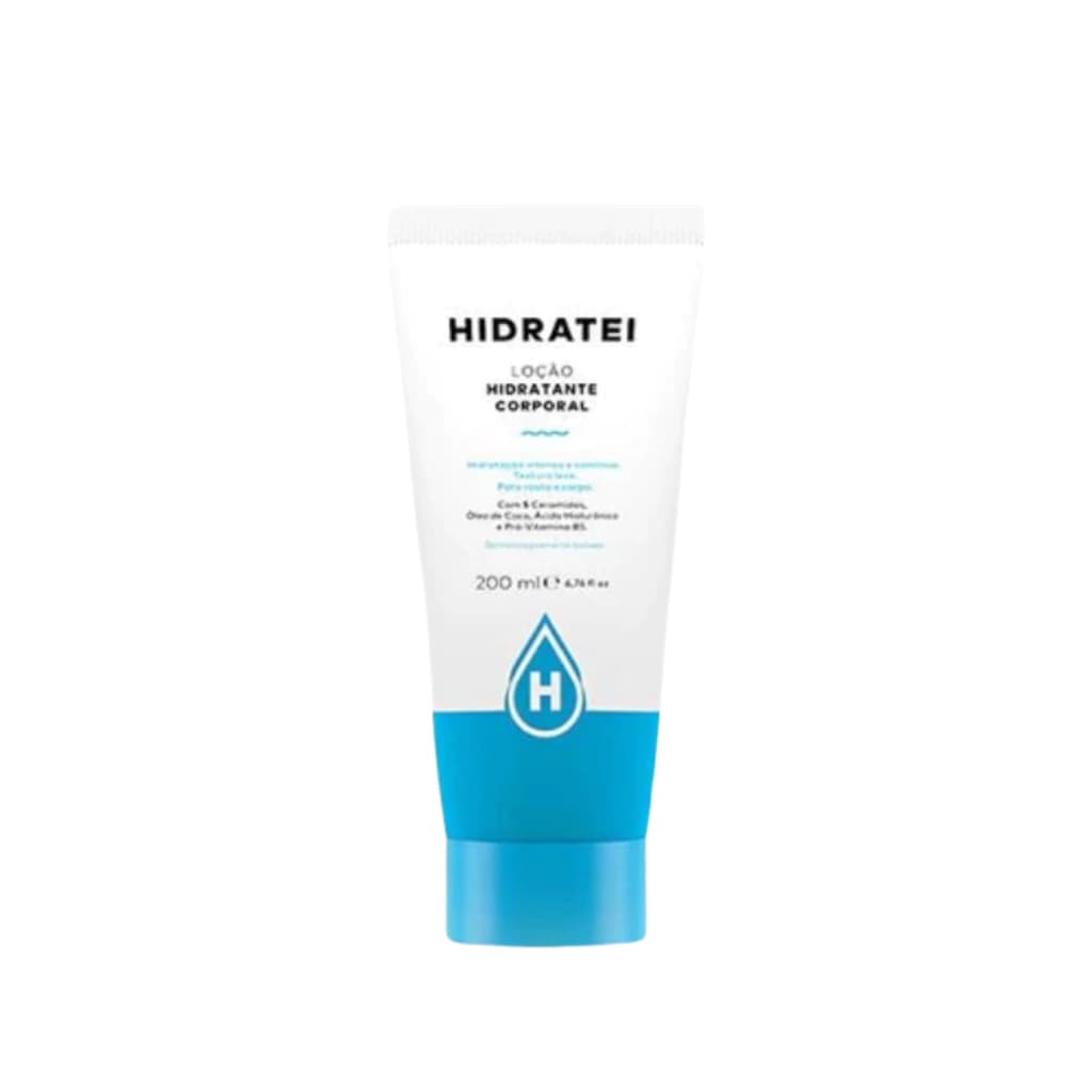 Embalagem de Hidratei Loção Hidrarante Corporal 50ml