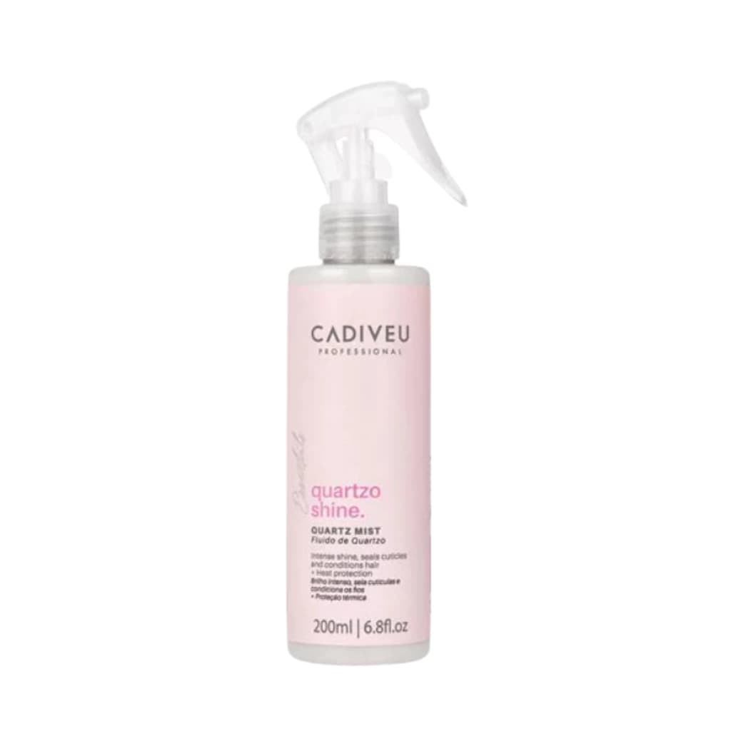 Embalagem de Leave-in Quartzo Shine Cadiveu 200ml