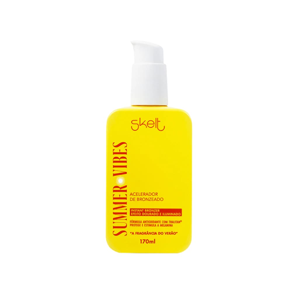 Embalagem de Acelerador de Bronzeado Summer Vibes Skelt