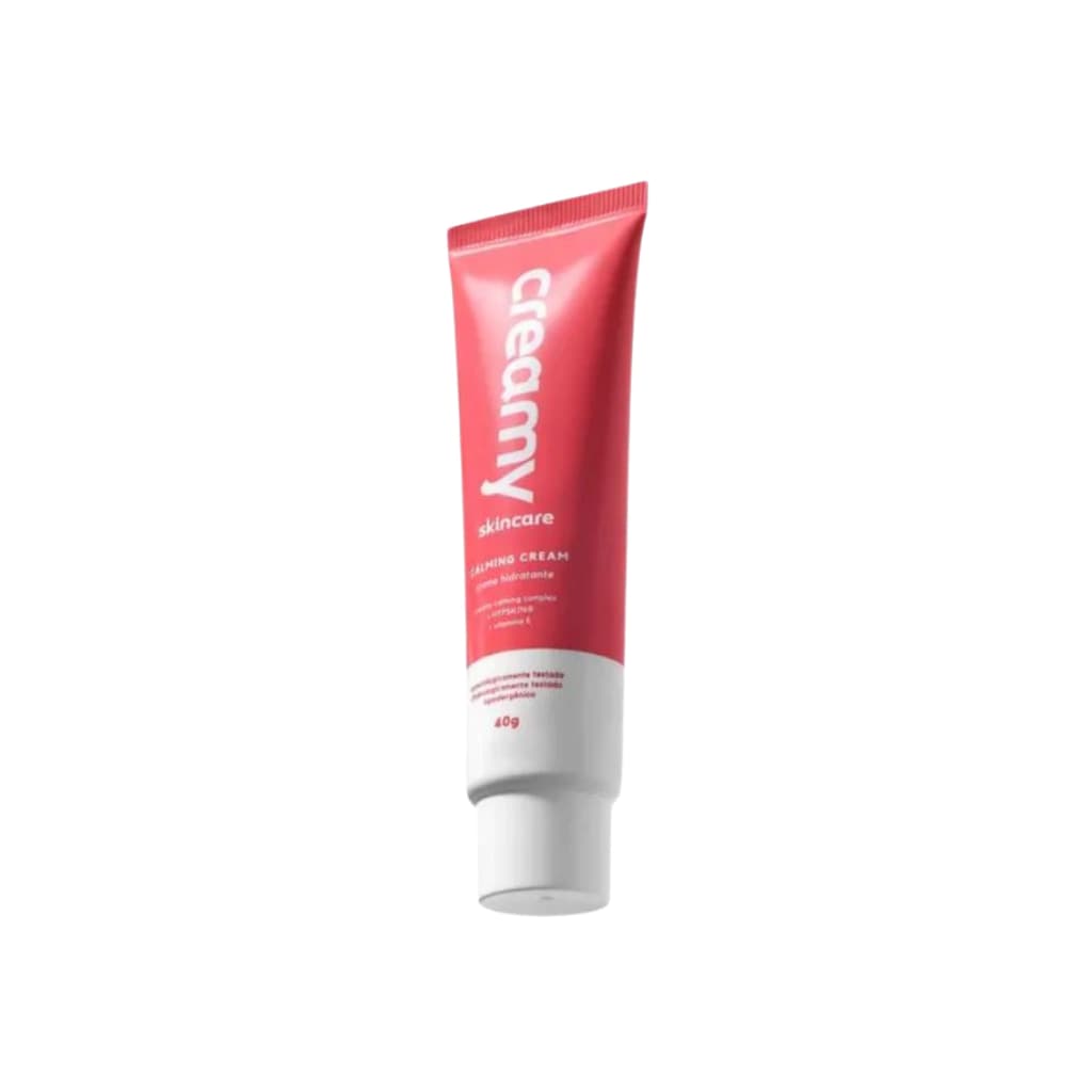 Embalagem de Hidratante Facial Calming Cream Creamy Skincare 40g