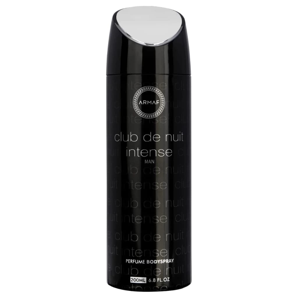 Embalagem de Desodorante Body Spray Armaf Club de Nuit Intense Man 200ml