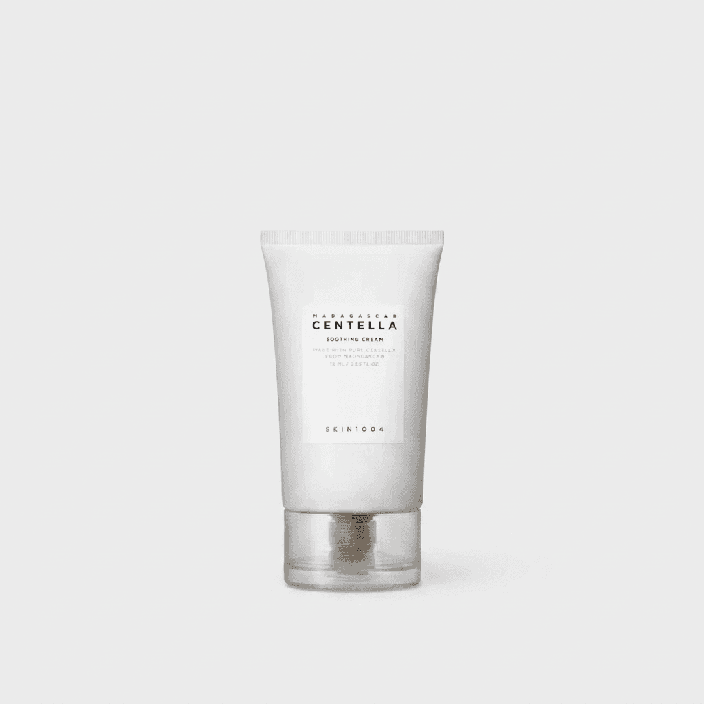 Embalagem de Creme Calmante de Centella SKIN1004