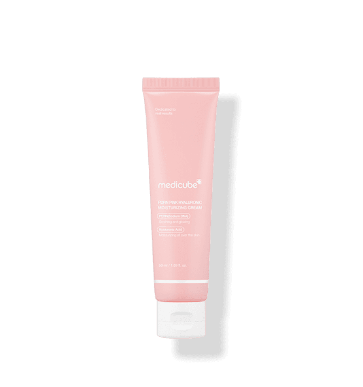 Embalagem de Medicube PDRN Pink Hyaluronic Moisturizing Cream 50ml
