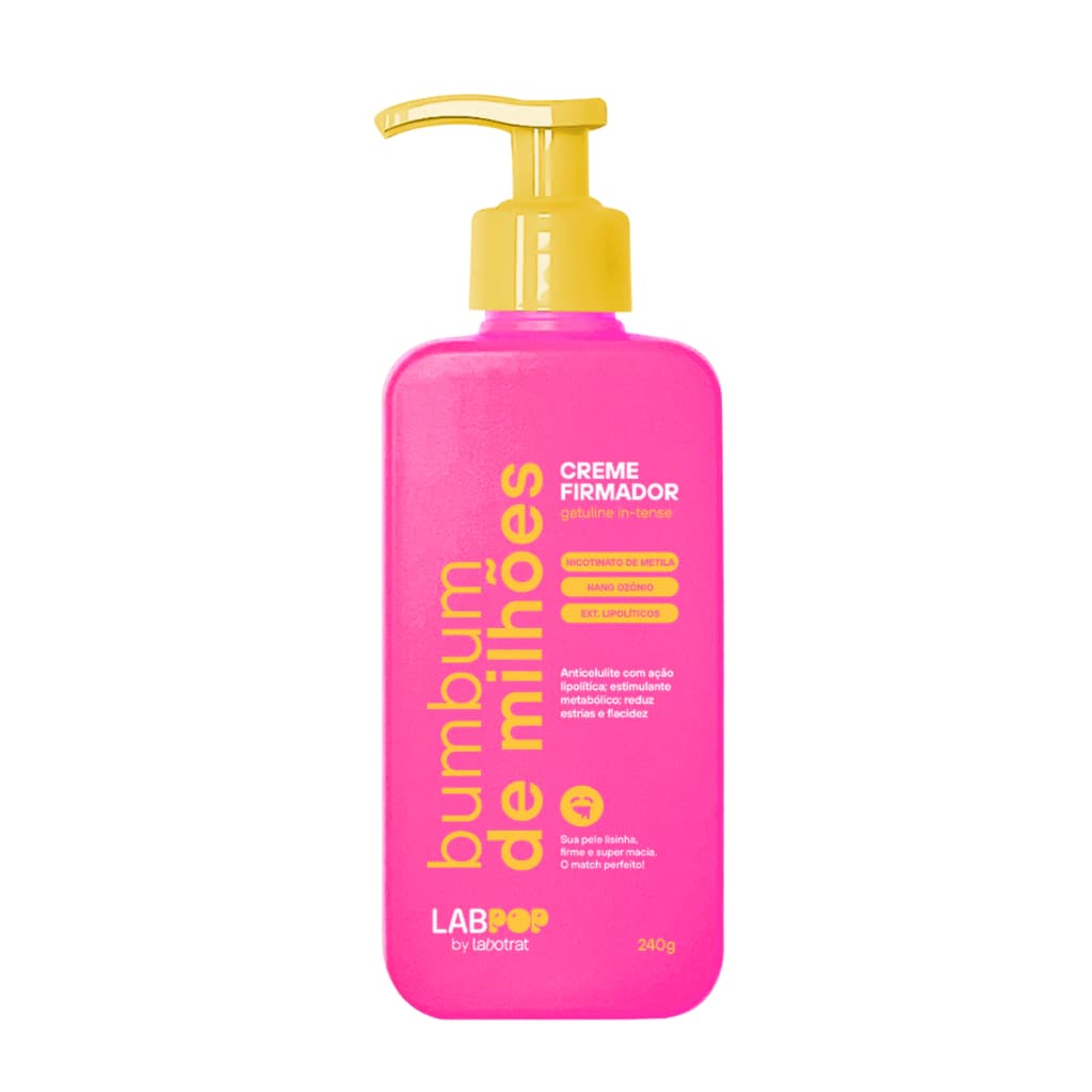 Embalagem de Labotrat BumBum de Milhões – Creme Firmador 240g