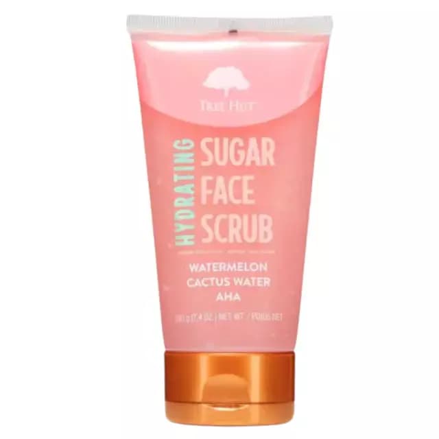 Embalagem de Esfoliante Facial Tree Hut 210g
