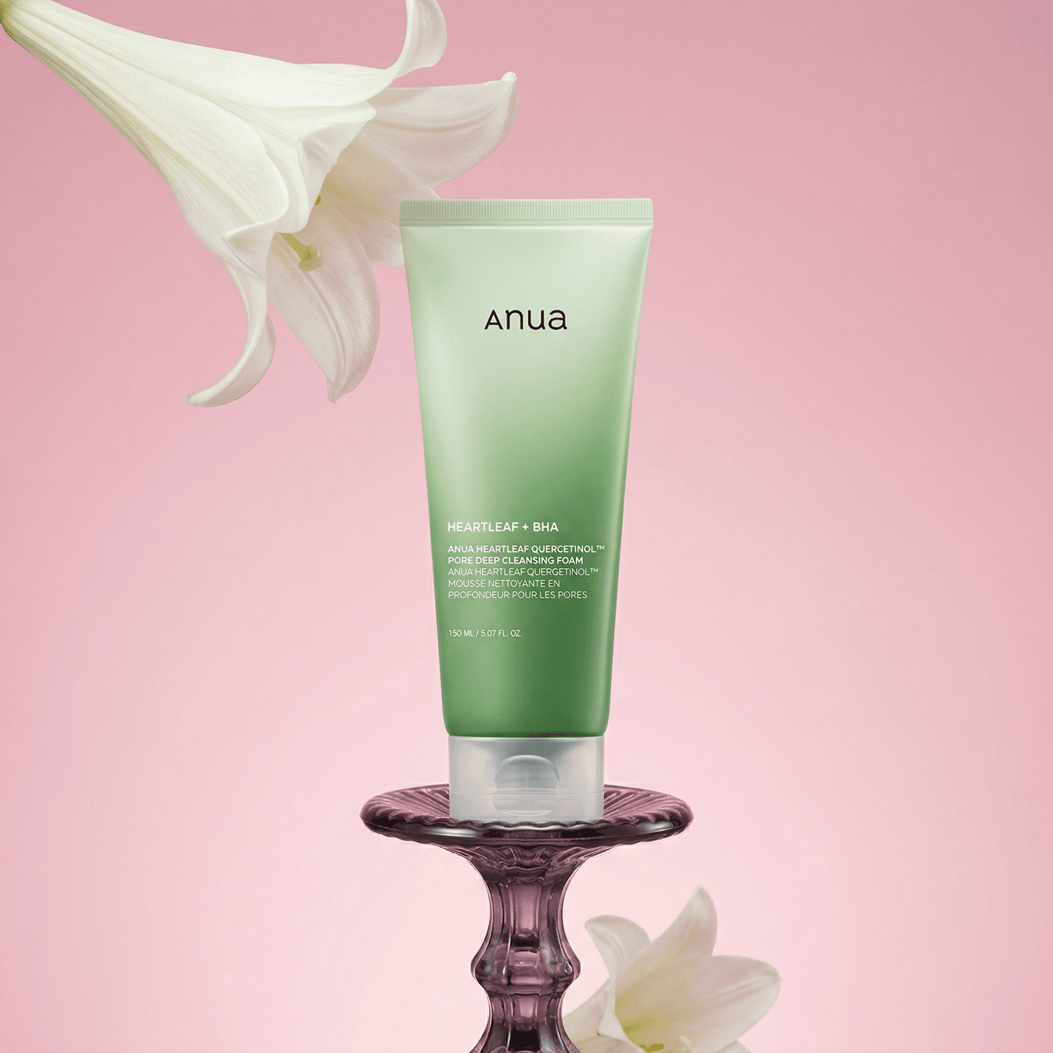 Embalagem de Anua Espuma de Limpeza Heartleaf Quercetinol para Poros
