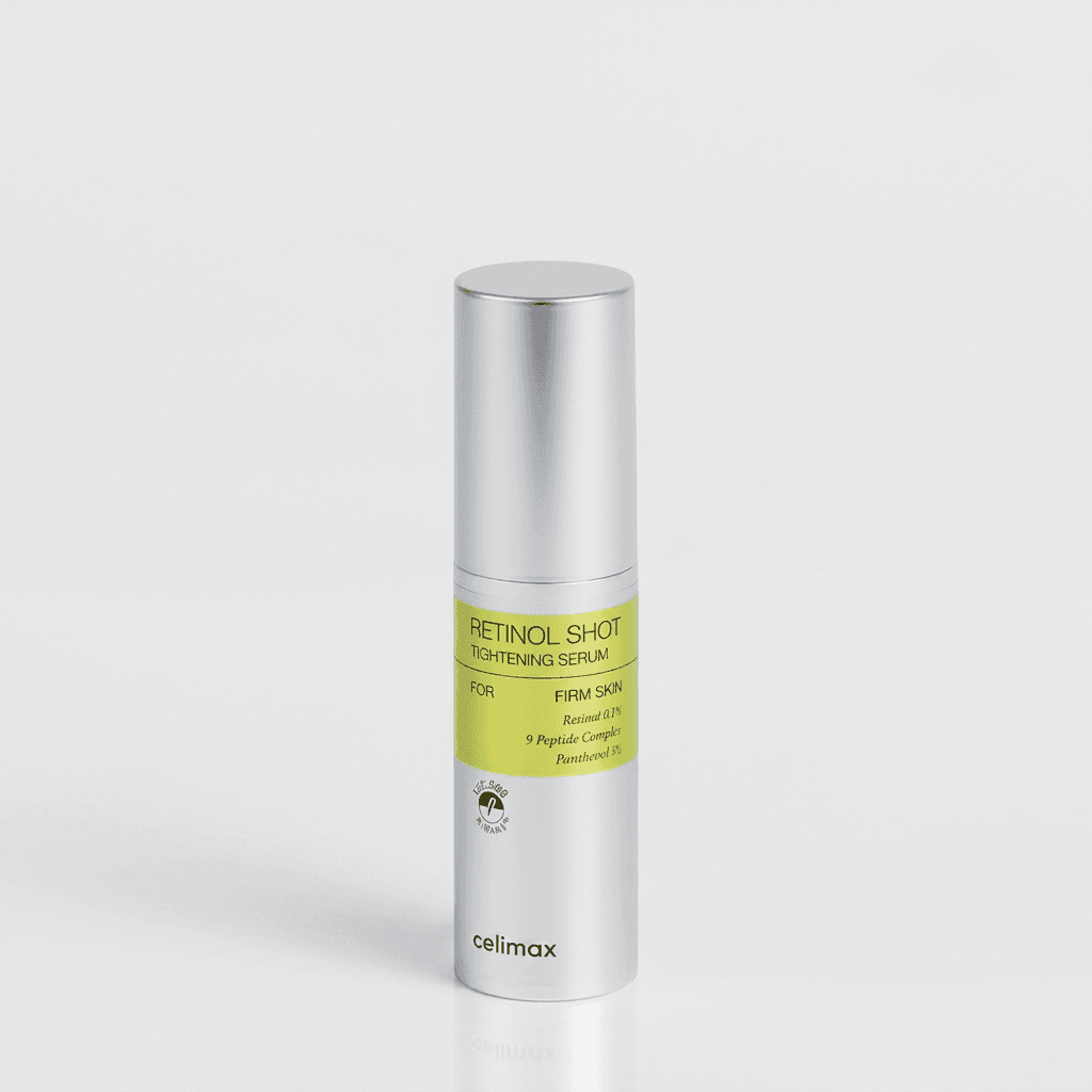 Embalagem de Sérum Retinol 0,1% Celimax
