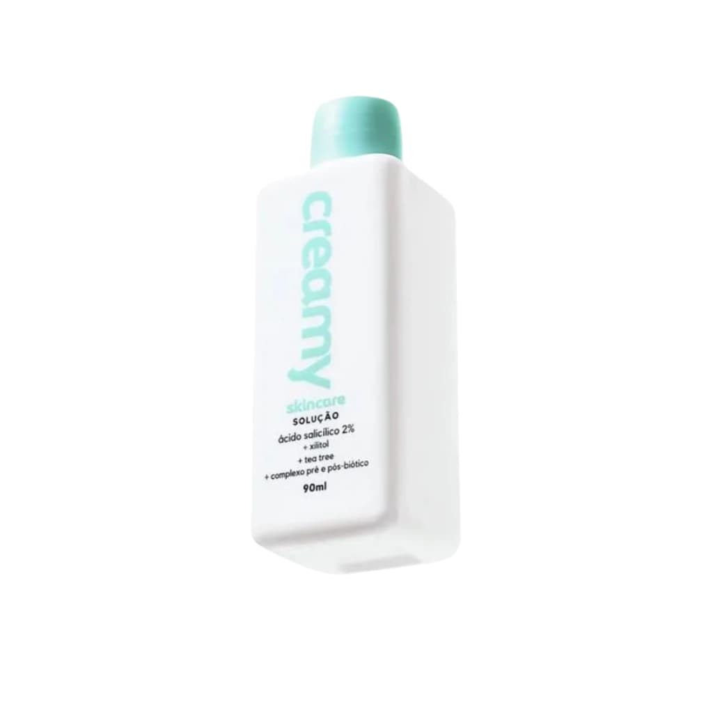 Embalagem de Ácido Salicílico 2% Creamy Skincare 90ml