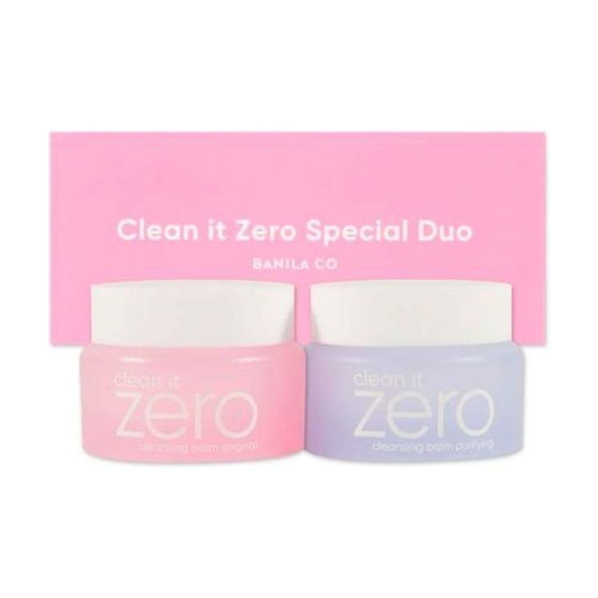 Embalagem de Banila Co Clean It Zero Kit – Bálsamo de Limpeza + Bálsamo de Purificação