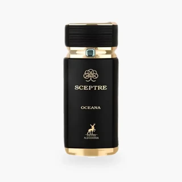 Embalagem de Maison Alhambra Sceptre Oceana Eau de Parfum - Perfume Masculino