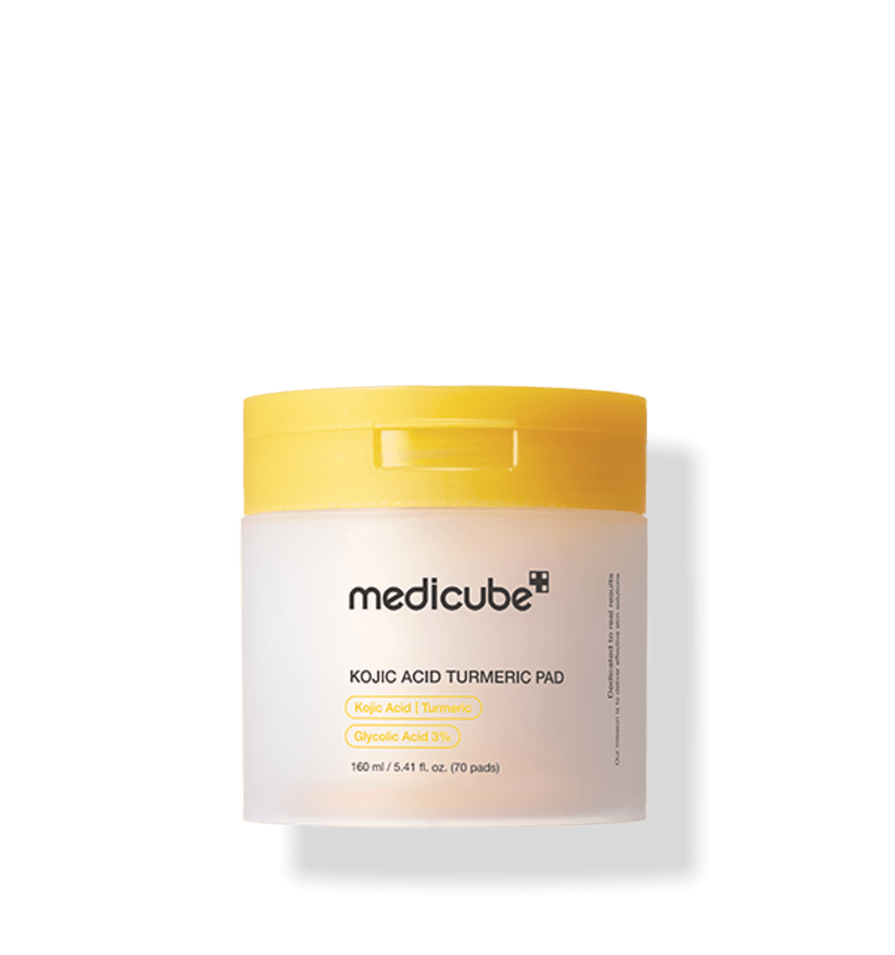 Embalagem de Medicube Kojic Acid Turmeric Pad 160ml/70 pads