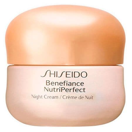 Embalagem de Creme Noturno Shiseido Benefiance Nutriperfect Night Cream
