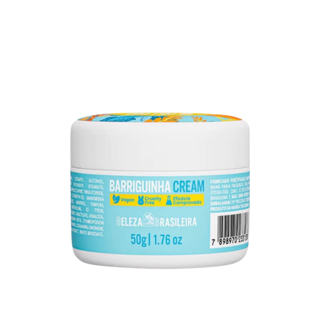 Embalagem de Barriguinha Cream Colageno Beleza Brasileira 50g