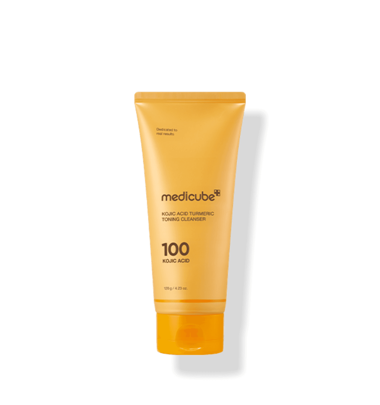 Embalagem de Medicube Kojic Acid Turmeric Toning Cleanser 120g