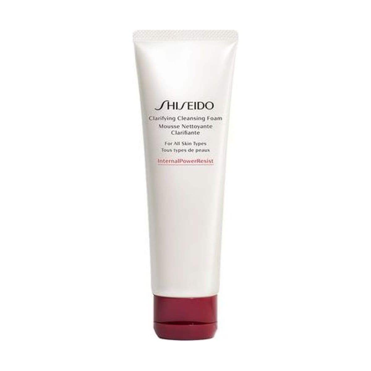 Embalagem de Espuma de Limpeza Facial Shiseido - Clarifying Cleasing Foam