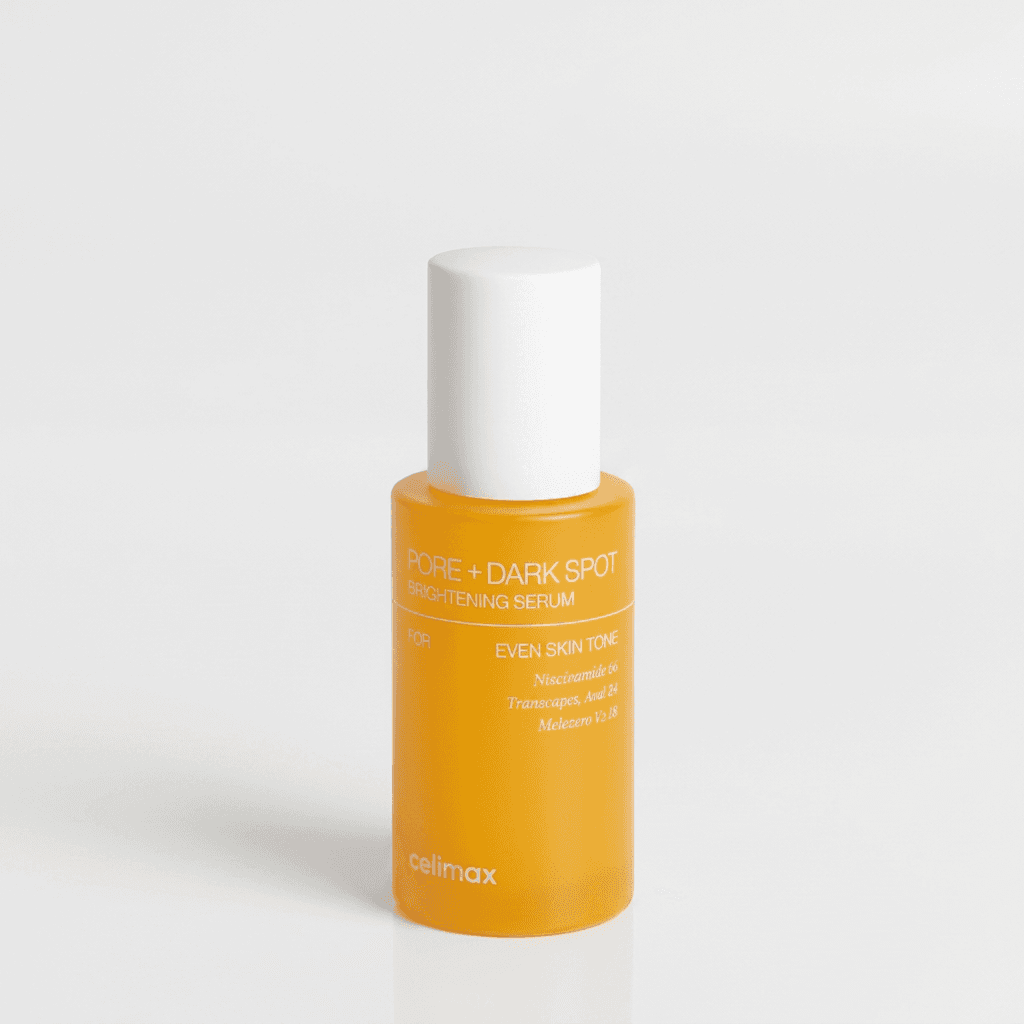 Embalagem de Sérum Clareador Celimax 5% Niacinamida + 3% Ácido Tranexâmico para Manchas e Poros