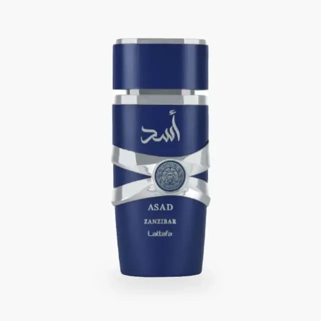 Embalagem de Lattafa Asad Zanzibar Eau de Parfum - Perfume Masculino