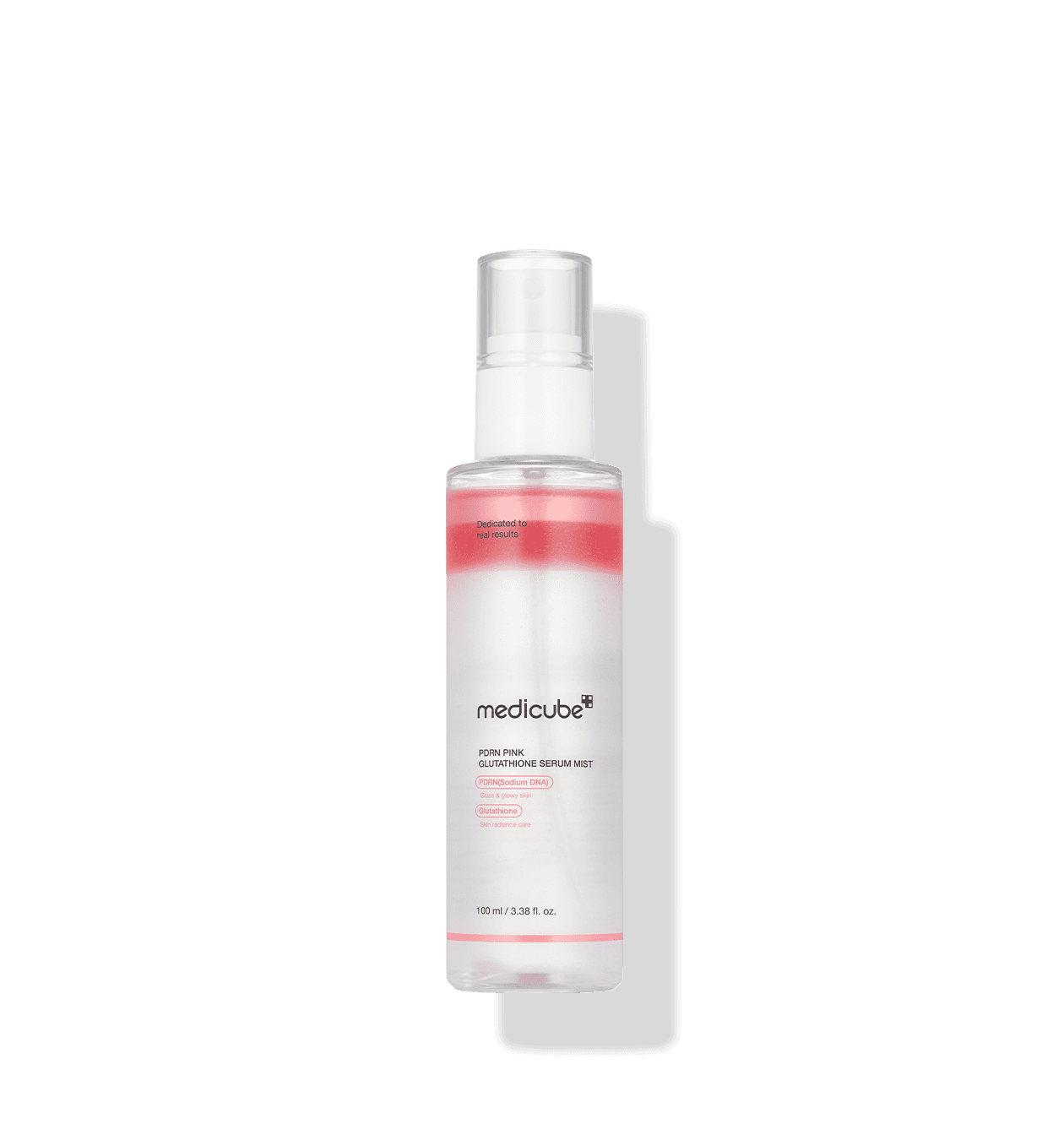 Embalagem de Medicube PDRN Pink Glutathione Serum Mist 100ml